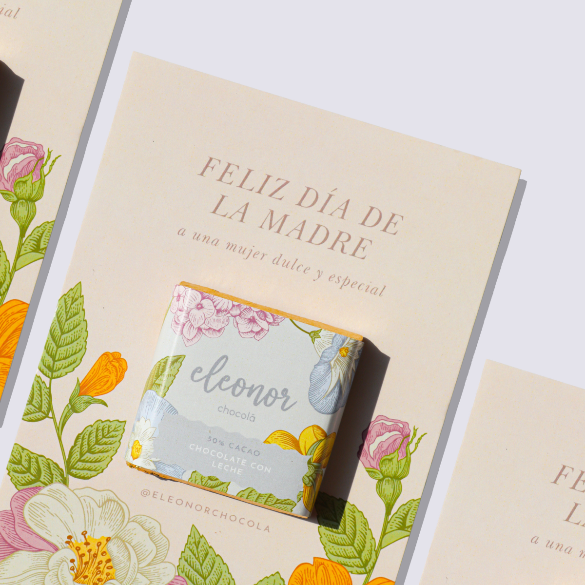 Tarjetas con Chocolate 15g