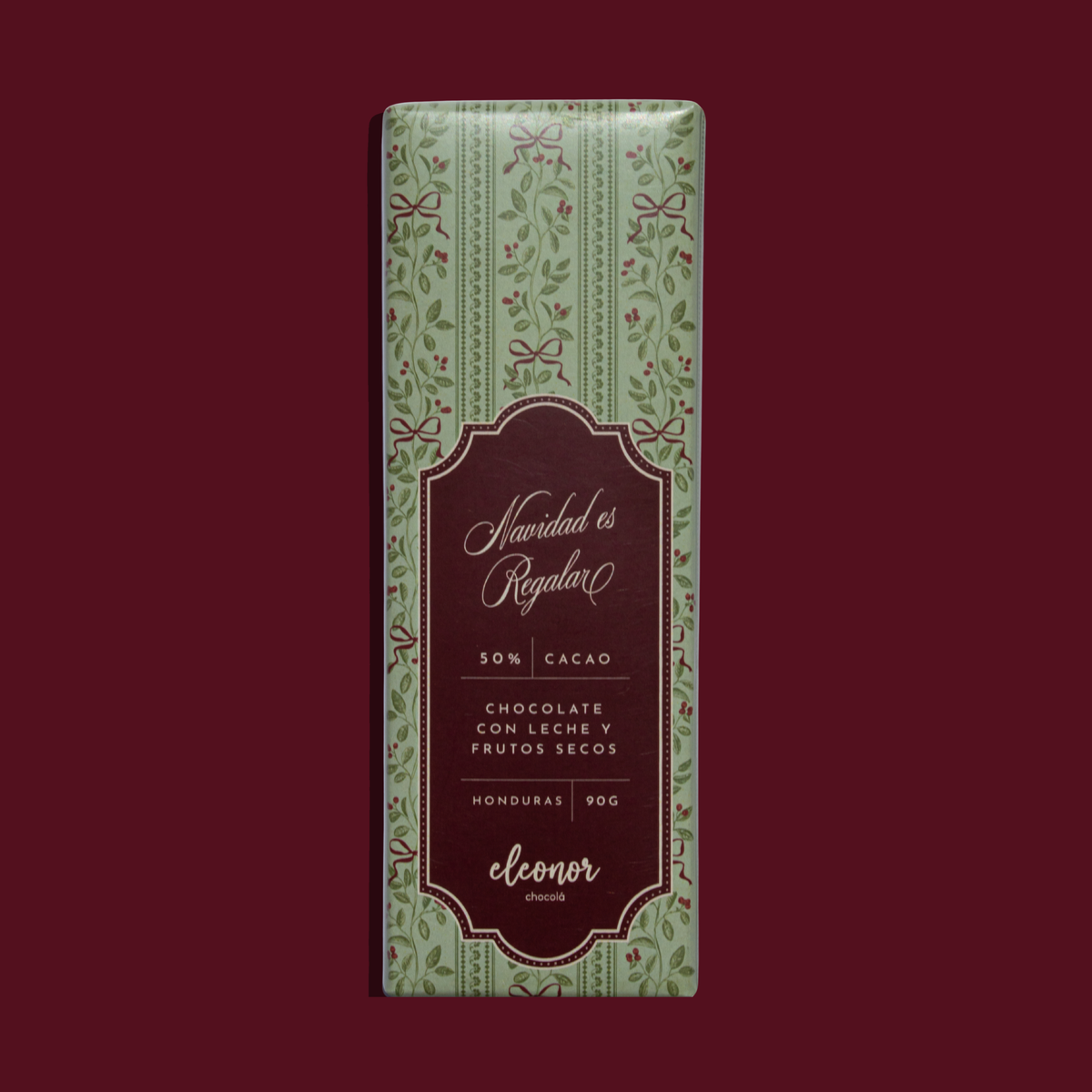 Chocolate con leche y frutos secos 50%