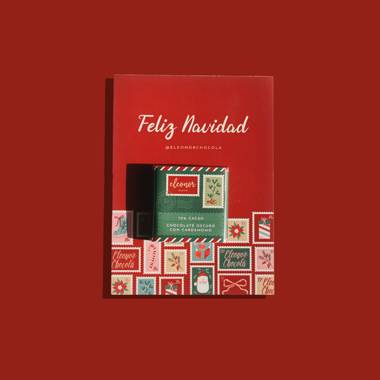 Tarjeta con chocolate de 15 g