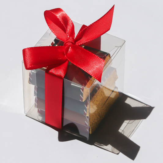 Cajita con 4 chocolates