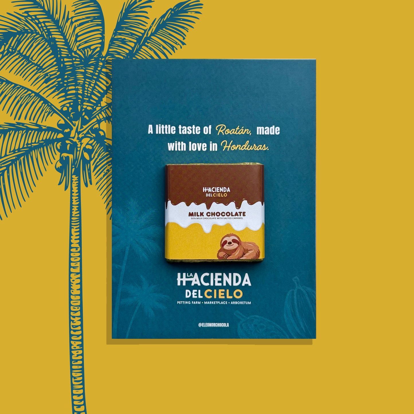 Tarjeta con 1 chocolate 15g