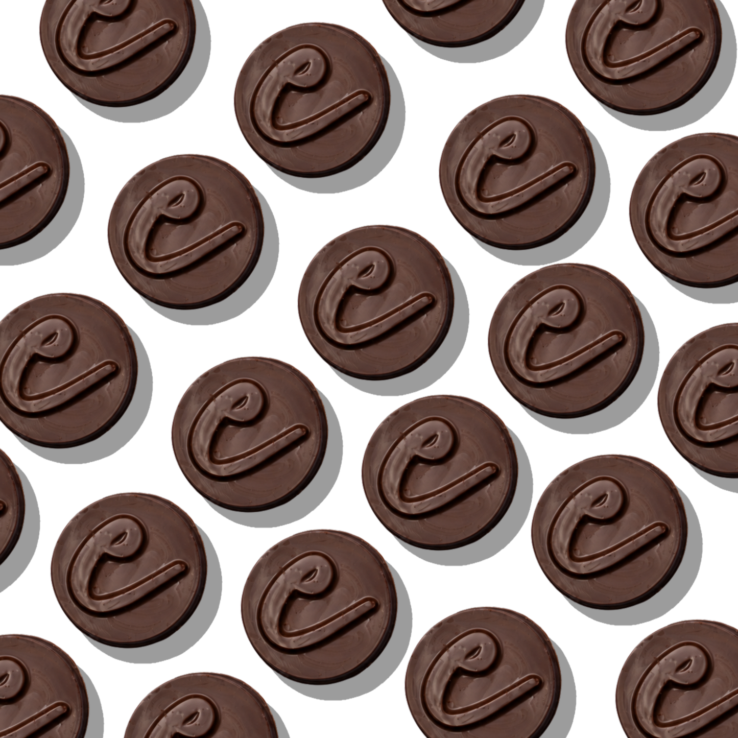 Tarjeta + 1 chocolate personalizado en alto relieve