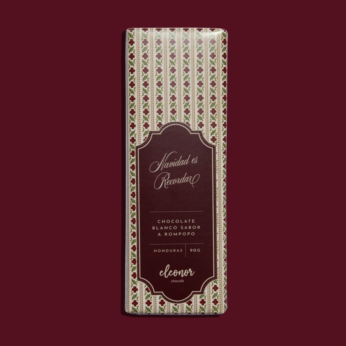 Chocolate Blanco sabor a Rompopo