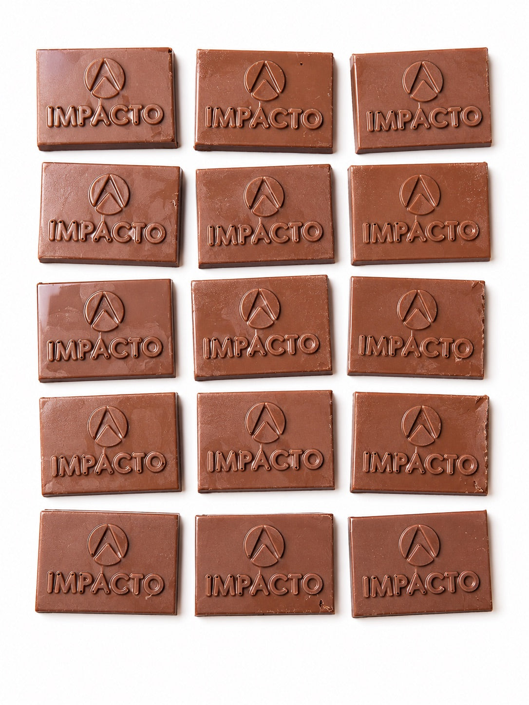 Tarjeta + 1 chocolate personalizado en alto relieve